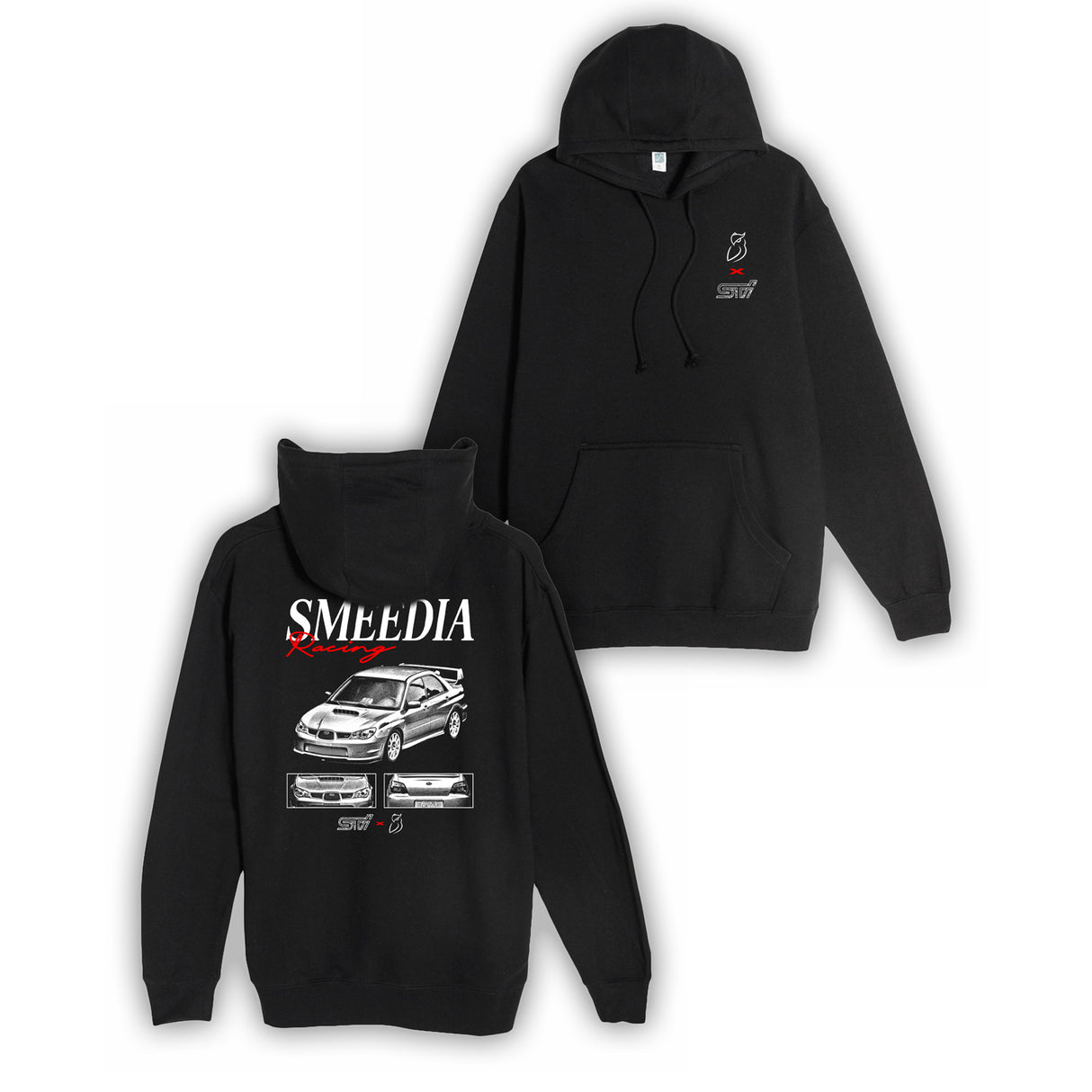 Hawkeye STi Hoodie- Black