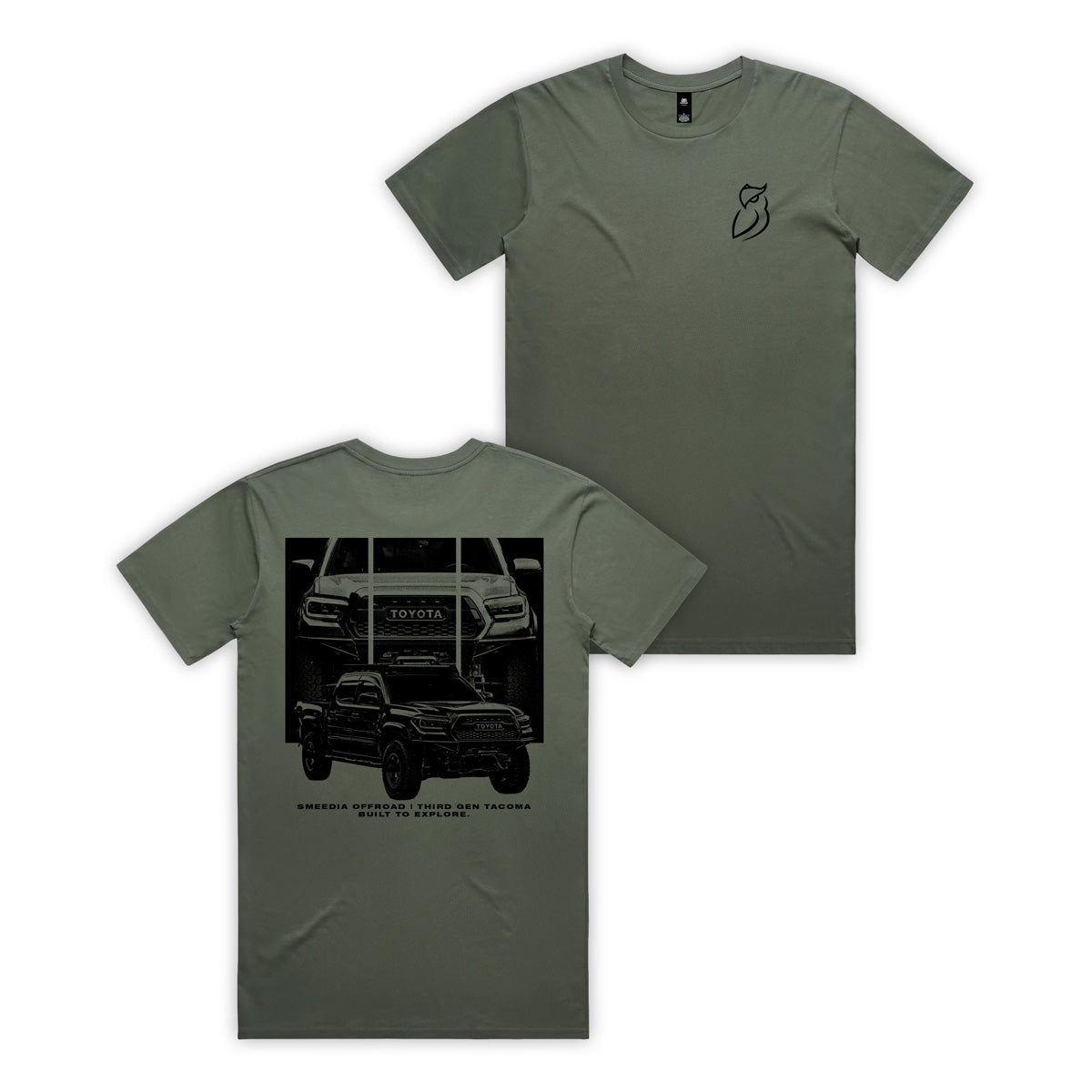 Tacoma Grunge Tee- Cypress