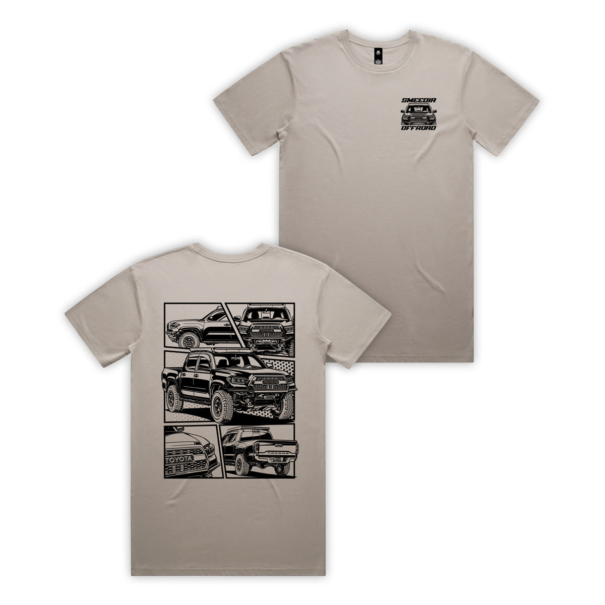 Tacoma Manga Tee- Mushroom